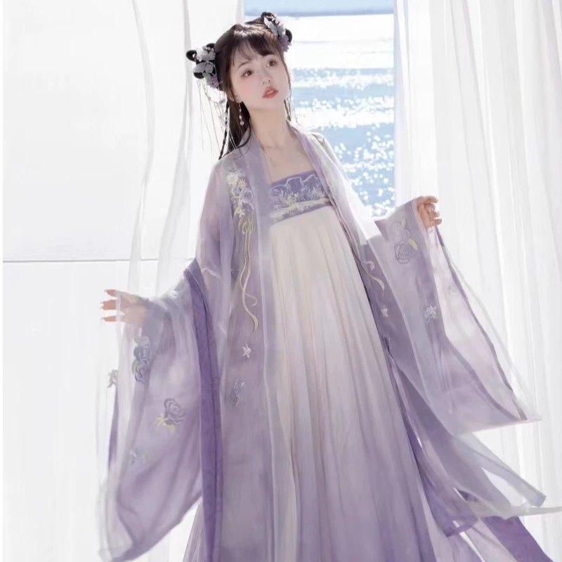 月灵兮女装新款齐胸汉服（89.8-169.8）