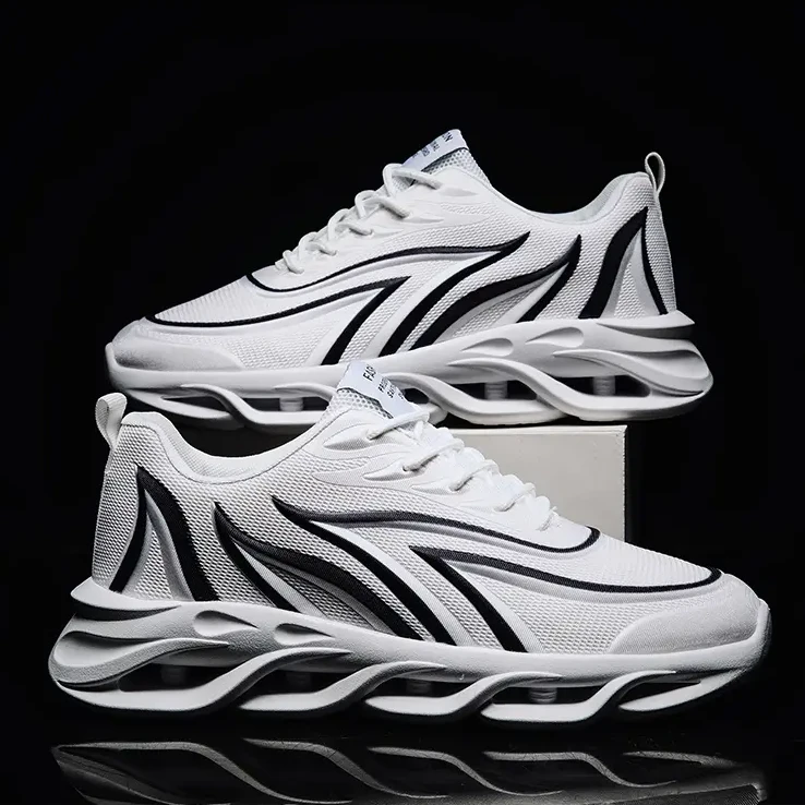 冰能量#77夏季休闲时尚透气百搭运动男款跑步防滑潮鞋