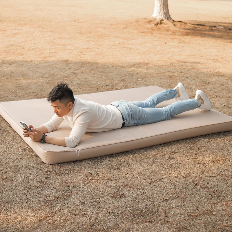 双人自动充气垫奶酪垫帐篷户外露营床垫便携加厚地垫防潮睡垫