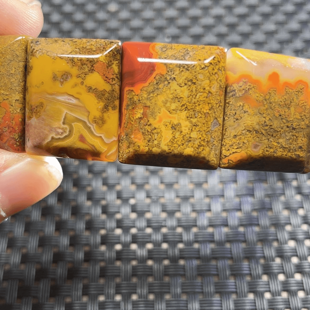 【闪购商品】玛瑙/玉髓手链未镶嵌忘*