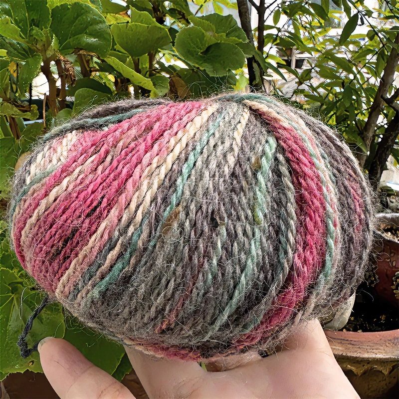 进口英国毛线KINGCOLE 凯茜手编段染贵妇人披肩线彩点段染线 毛线