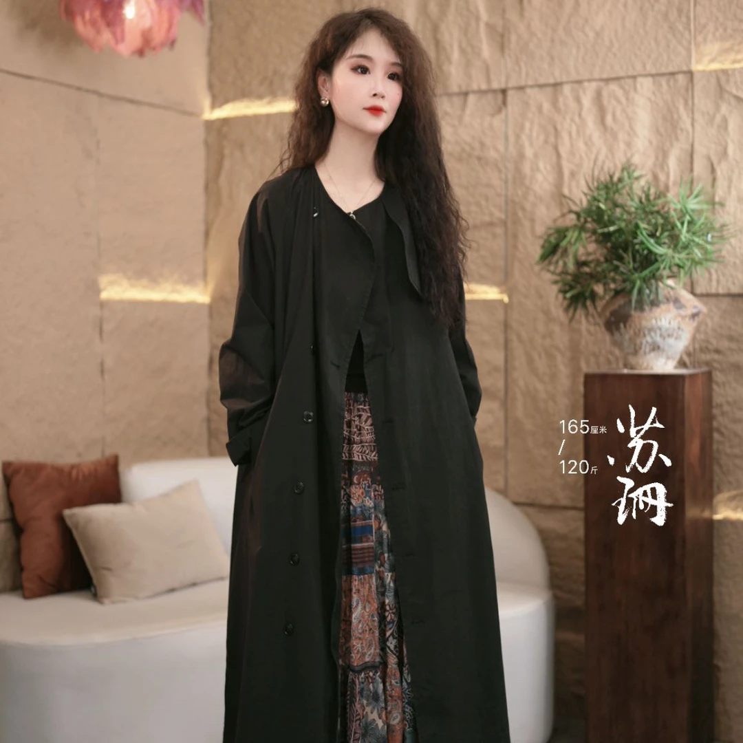 苏珊｜原著 【珊自留风衣】大牌慵懒松弛百搭外套 863