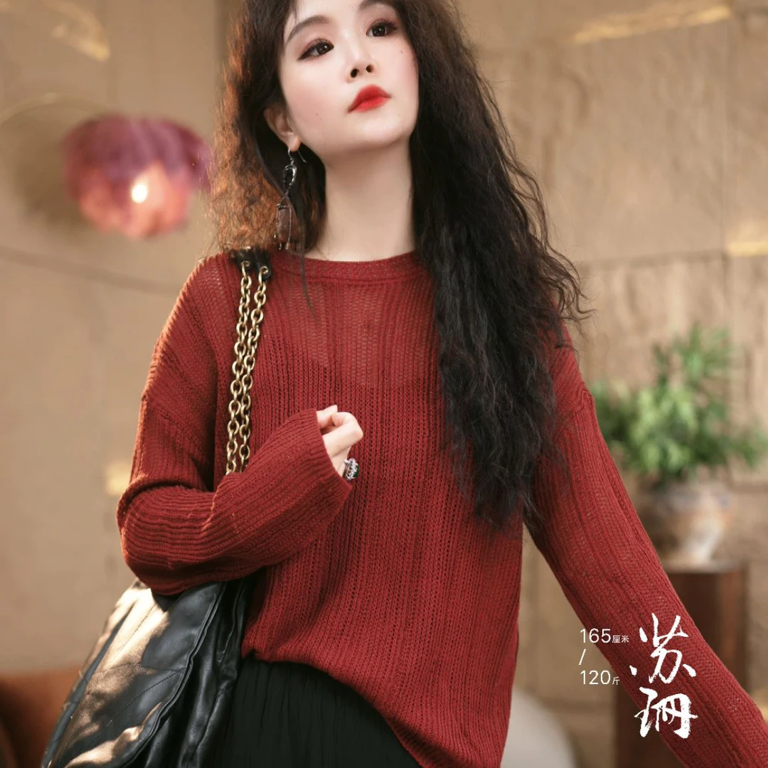 苏珊｜原著 【玺越】慵懒显瘦女人味上衣 813