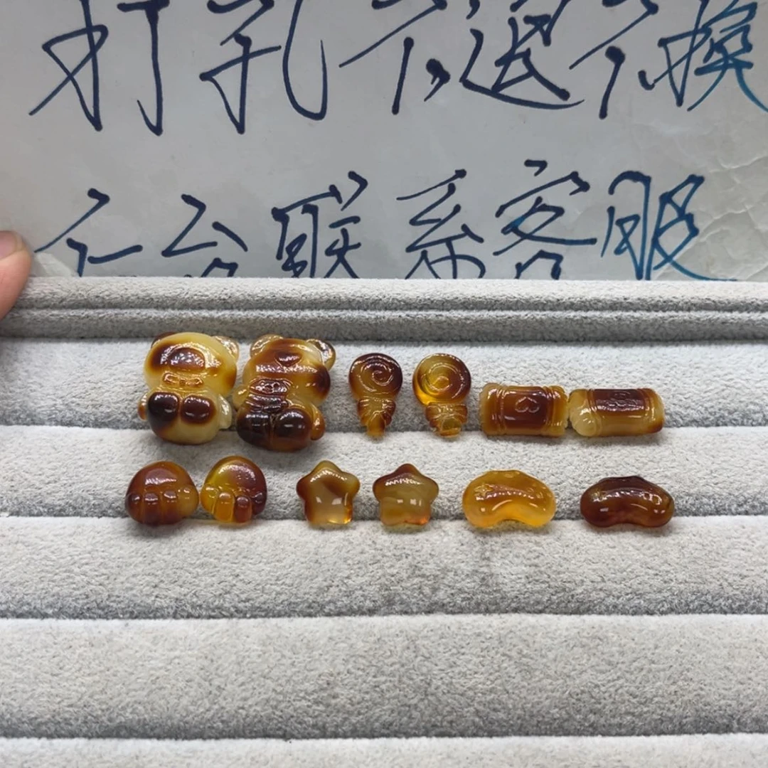 【闪购商品】琥珀裸石未镶嵌❤️‍****天然琥珀