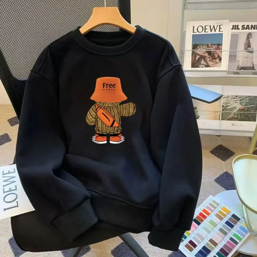 【YYDS】卫衣印花重磅卫衣潮流长袖卫衣秋季男上衣男士时尚休闲