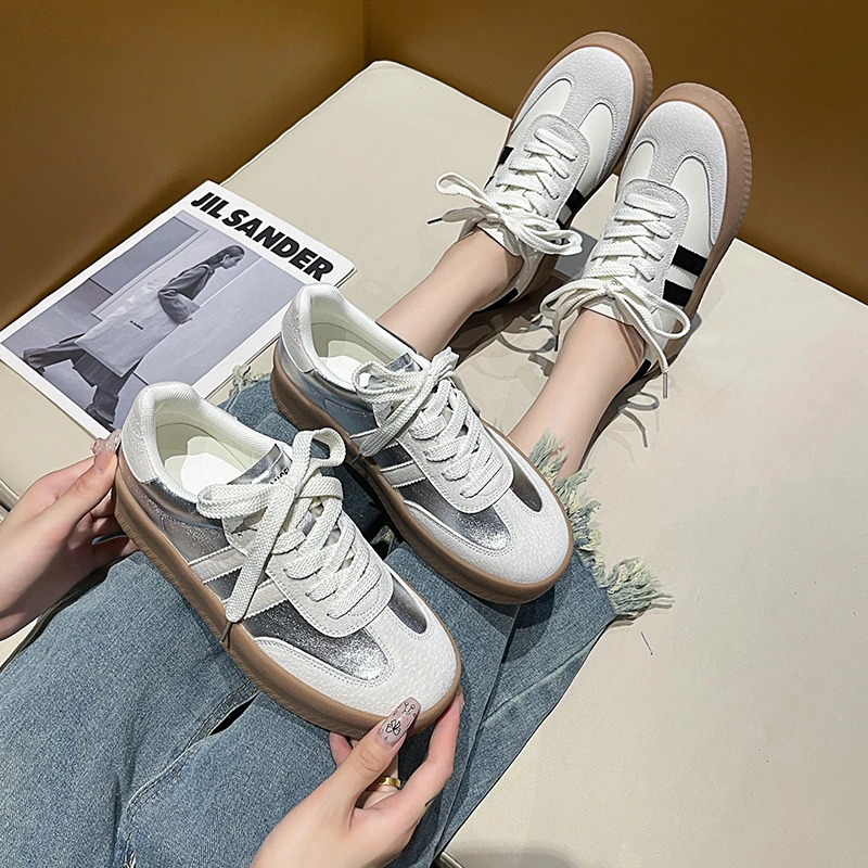 2024宠粉福利复古德训板鞋舒适软底时尚百搭平底休闲鞋ML87609