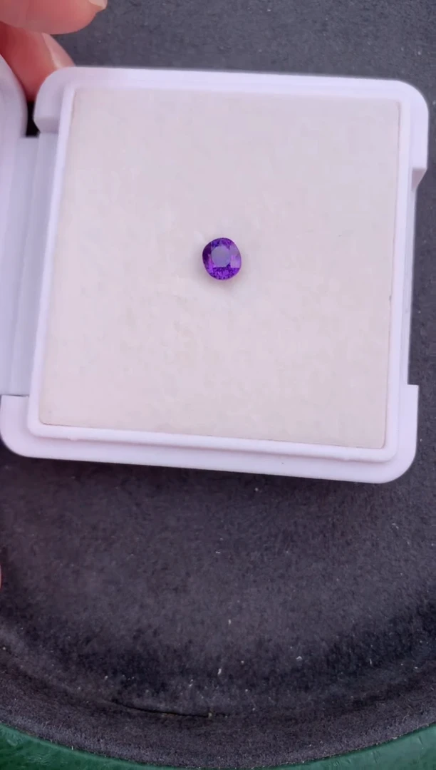 【闪购商品】彩色蓝宝石裸石未镶嵌1ct紫蓝宝