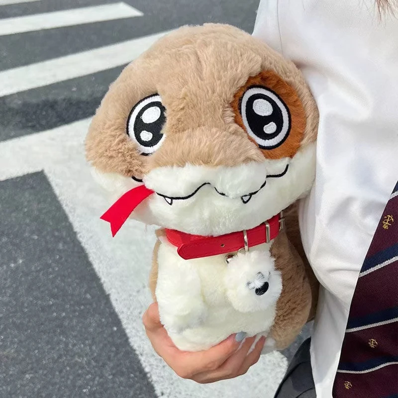 【现货】小狗蛇点点毛绒玩具狗狗公仔抱枕男女玩偶布娃娃生日礼物