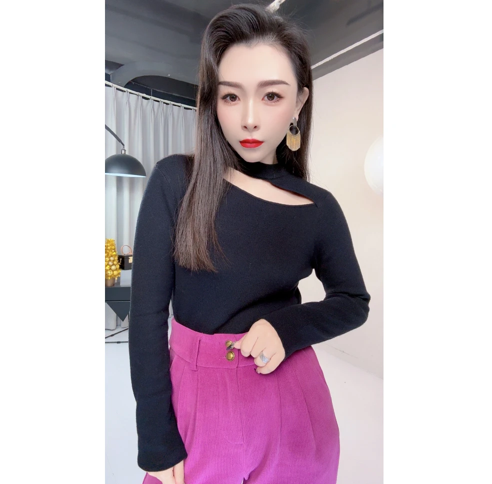 N13设计感显瘦内搭上衣时尚百搭