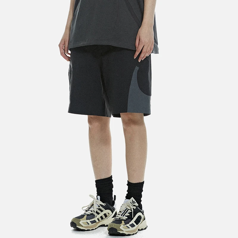 官方直营Epide Prefab拼接网眼大拉链多口袋亲肤机能户外短裤