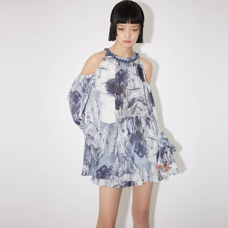 【贝贝专属】REVAN芮范2024夏新品度假风巡浪裙两件套RM32401305