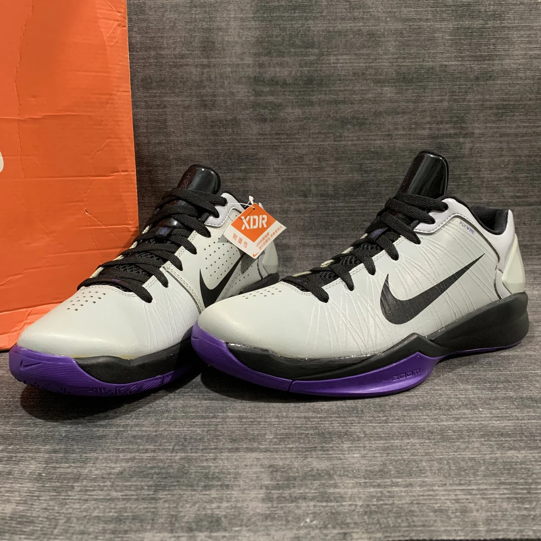 45码/HD 2010 Low 灰紫限定 全新 未下地 带原盒 篮球鞋