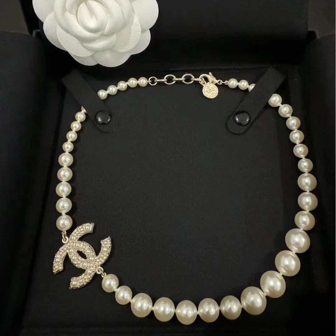 未使用 Chanel/香奈儿 100周年珍珠项链经典/香选