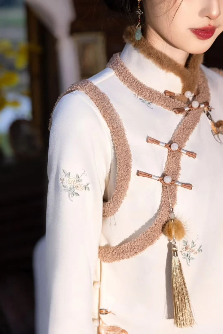 【倩倩直播间三号链接1月】请备注直播给的编码下单中国风气质旗袍