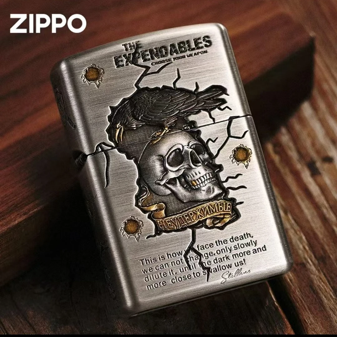 ZIPPO千语重甲敢死队正品高档防风打火机-DY9920TJ