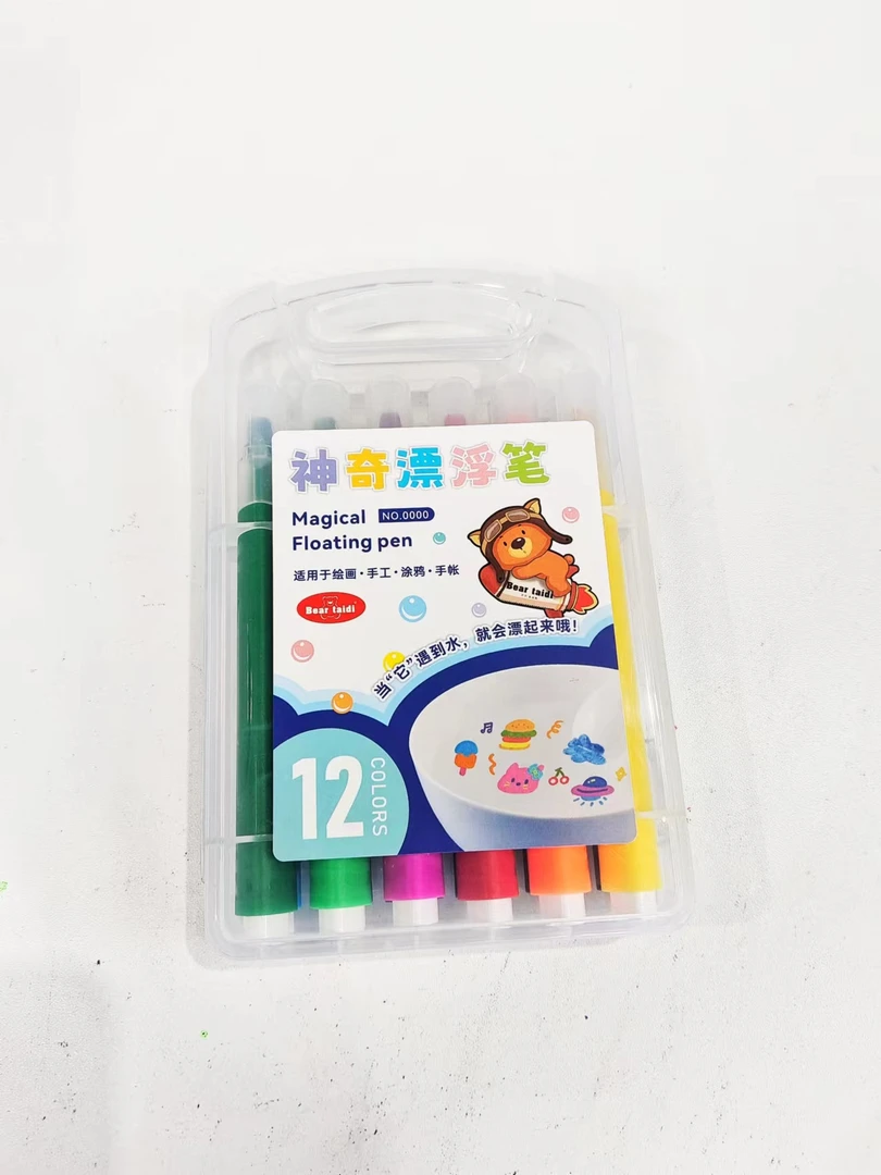 泰迪熊12色神奇漂浮笔0000