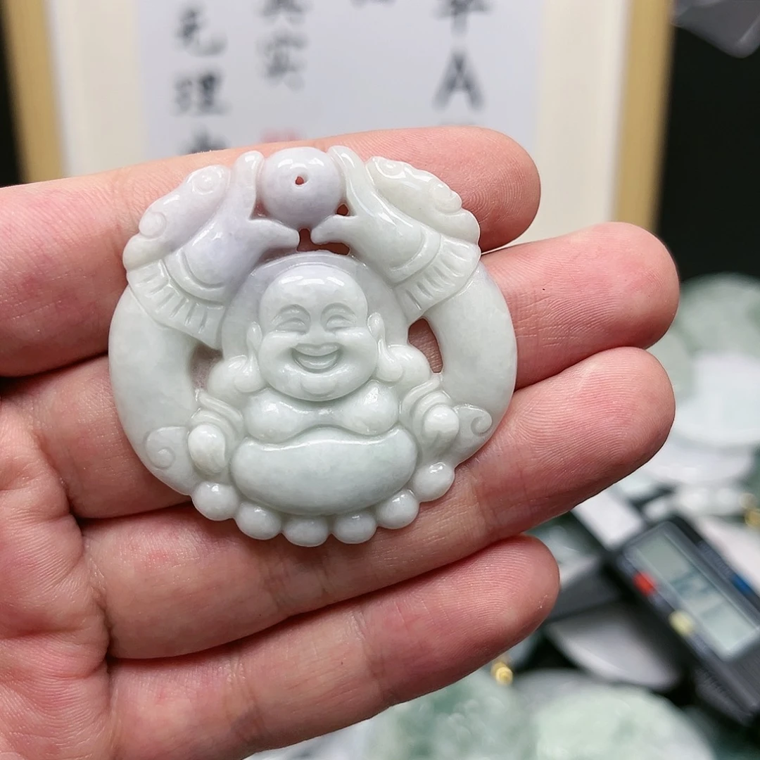 翡翠颈饰未镶嵌牌子