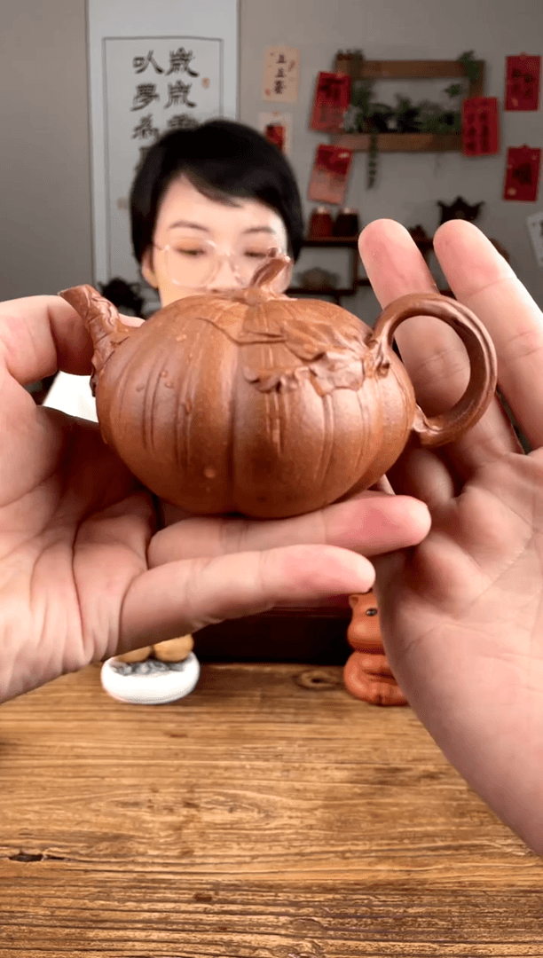 【闪购商品】紫砂茶壶南瓜瓢虫 宝山降