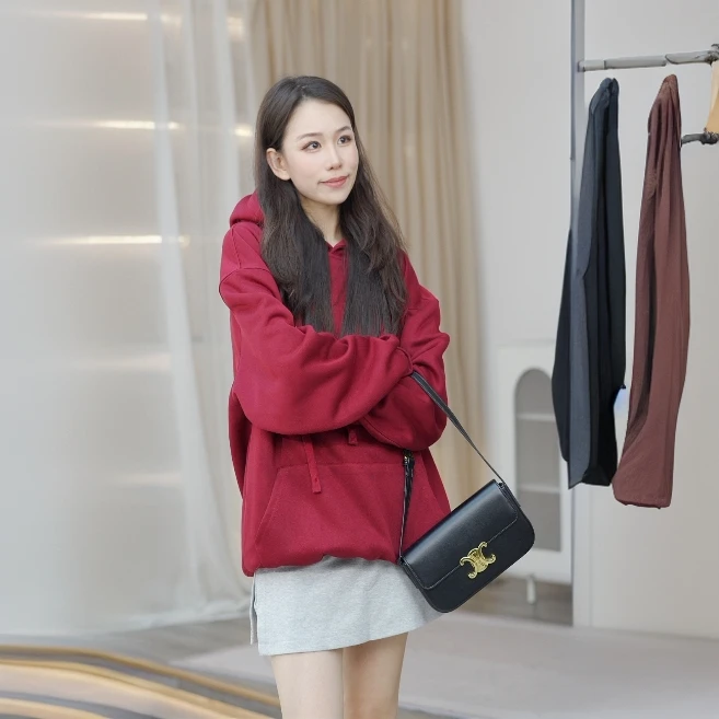 连帽卫衣2024新款秋冬款美式情侣重磅大码纯色时尚外套WYWMYC01