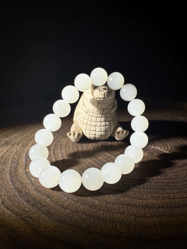 【卞玉坊】卡9.8冰底圆珠手串