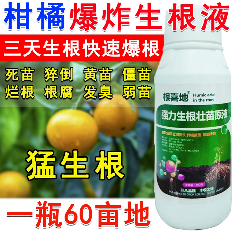 柑橘生根粉生根液柑橘专用生根剂叶面肥生根菌肥快速生根生根肥料