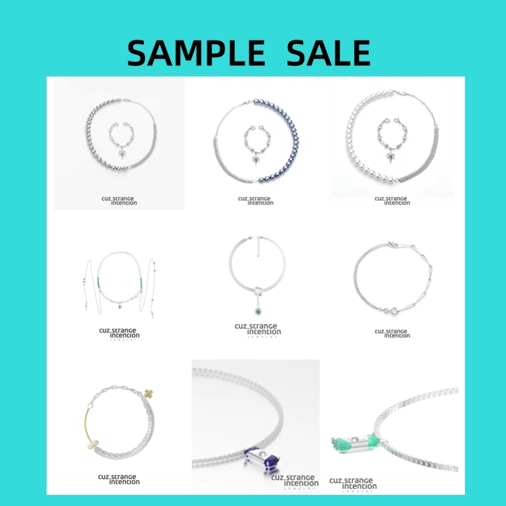 铜合成锆石项链 SAMPLE SALE 样品处理 (项链)