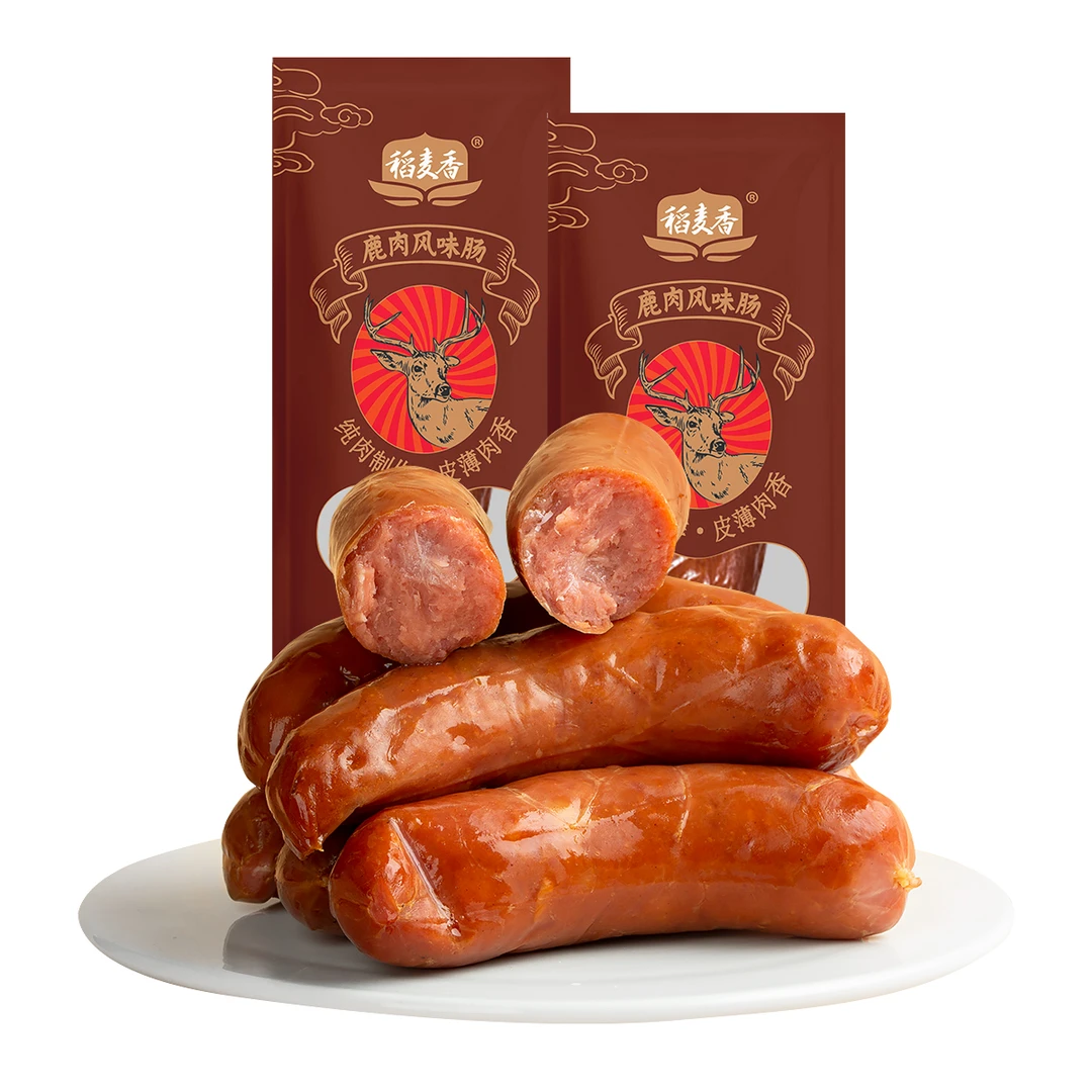 稻麦香鹿肉风味肠85g