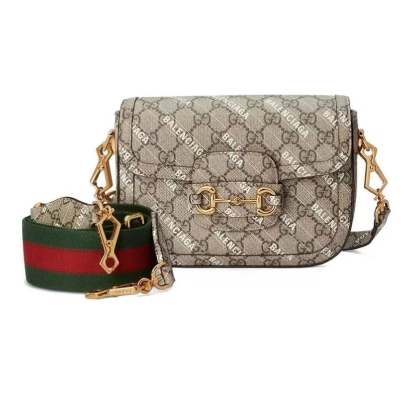 99新 GUCCI/古驰 【联名限定】 GUCCI古驰 Horsebit1955马鞍包