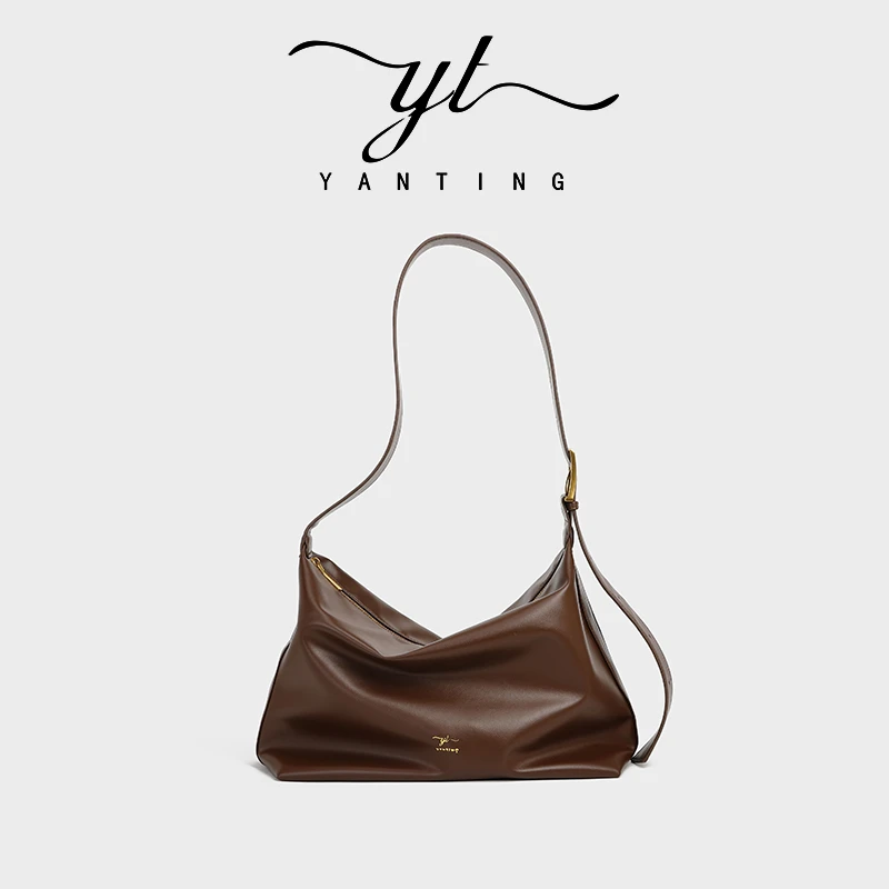 2024秋冬新款百搭斜挎运动大容量包包简约斜挎通勤包无礼盒YT8057