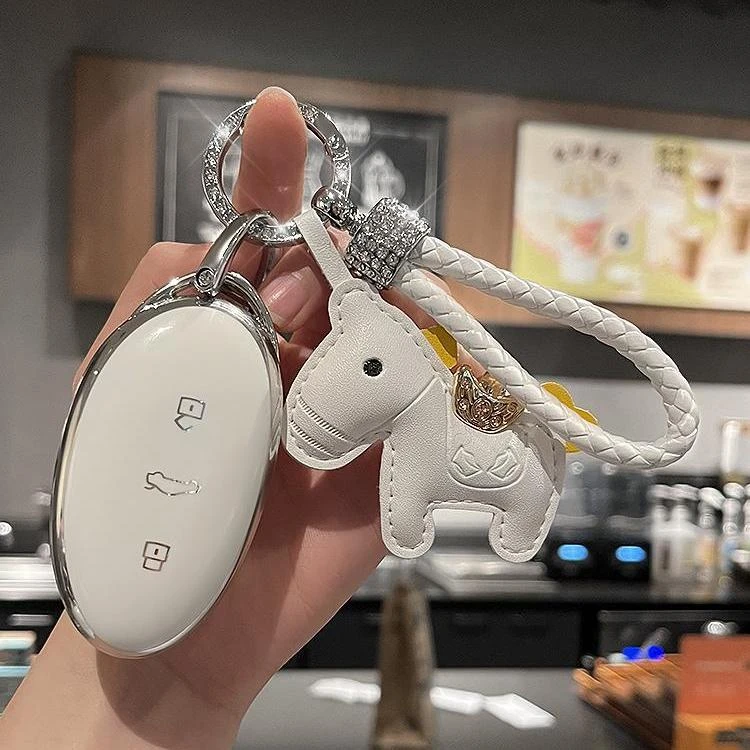 适用于飞凡汽车F7钥匙套非凡新R7包ER6壳21款MARVEL R扣高档男女