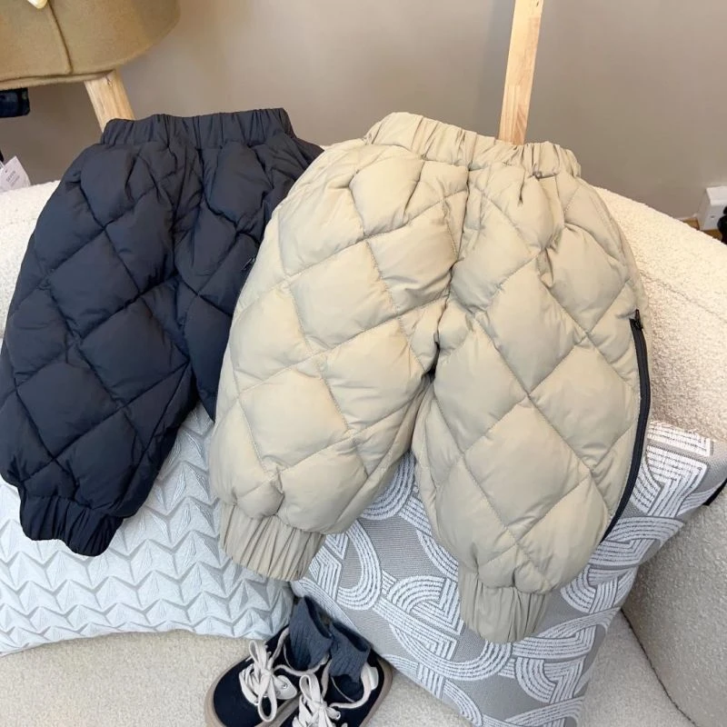衣酷儿童棉裤新款男女宝宝加绒加厚棉裤男童韩版休闲防寒保暖长裤