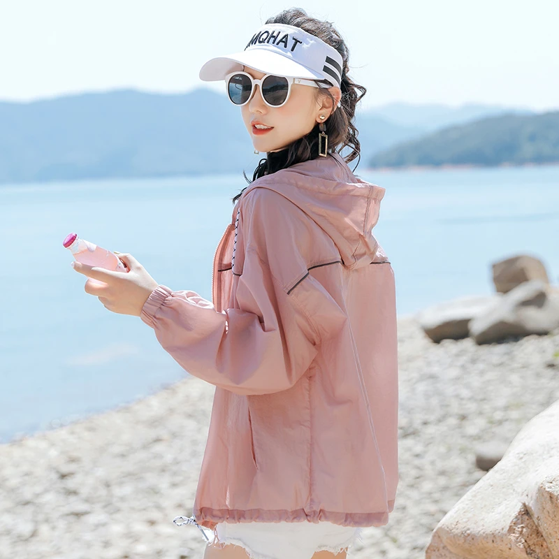 2025春夏季新款高档防晒衣女冰丝薄款透气防晒衣服户外防晒衫外套