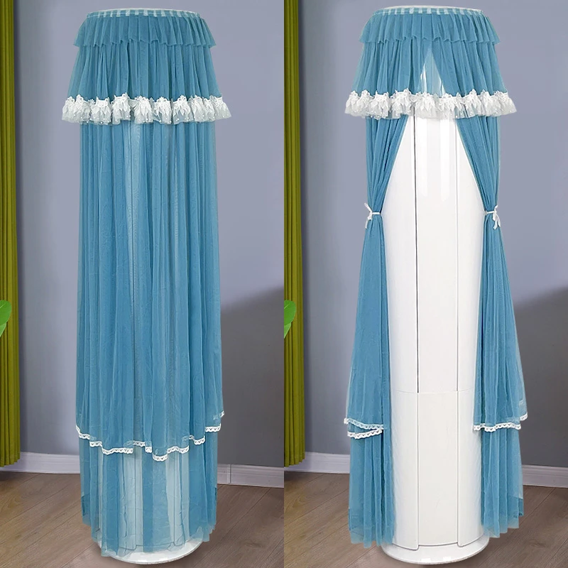 空调罩套圆形圆柱格力美的海尔柜式空调防尘罩