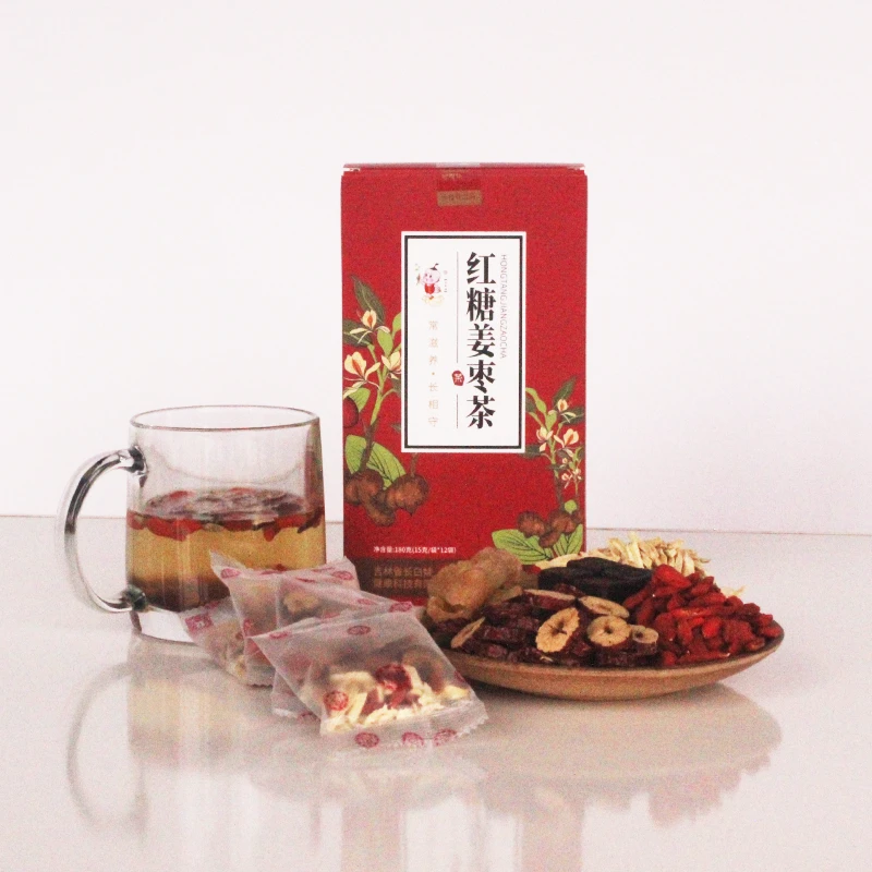 长白娃红糖姜枣茶小袋独立包装