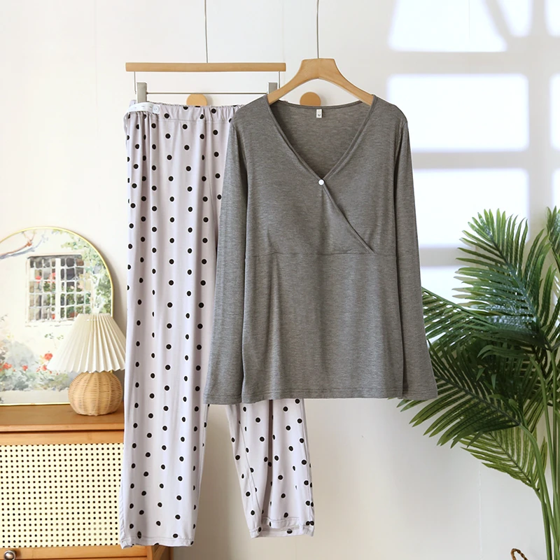 暖气房专用套装带胸垫可调节皮筋宽松时尚柔软亲肤家居服套装