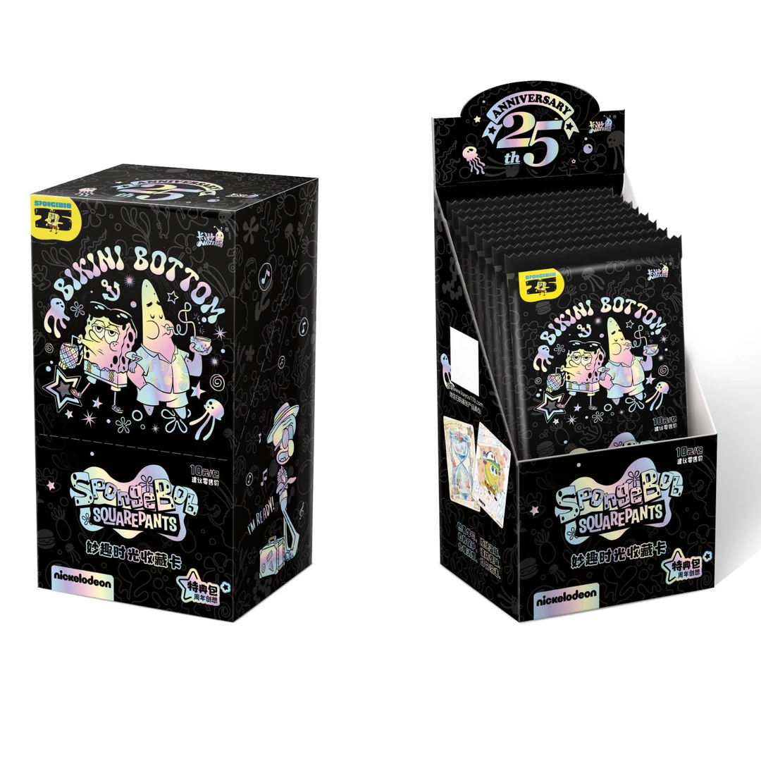 海绵宝宝-妙趣时光收藏卡-特典包周年创想（直播代拆）