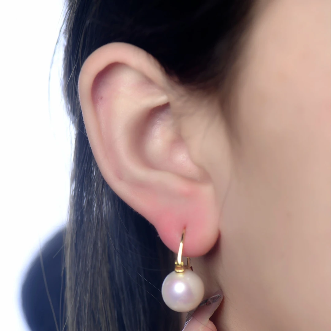 天然淡水珍珠茶壶款S925镶嵌银轻奢时尚气质百搭经典精致