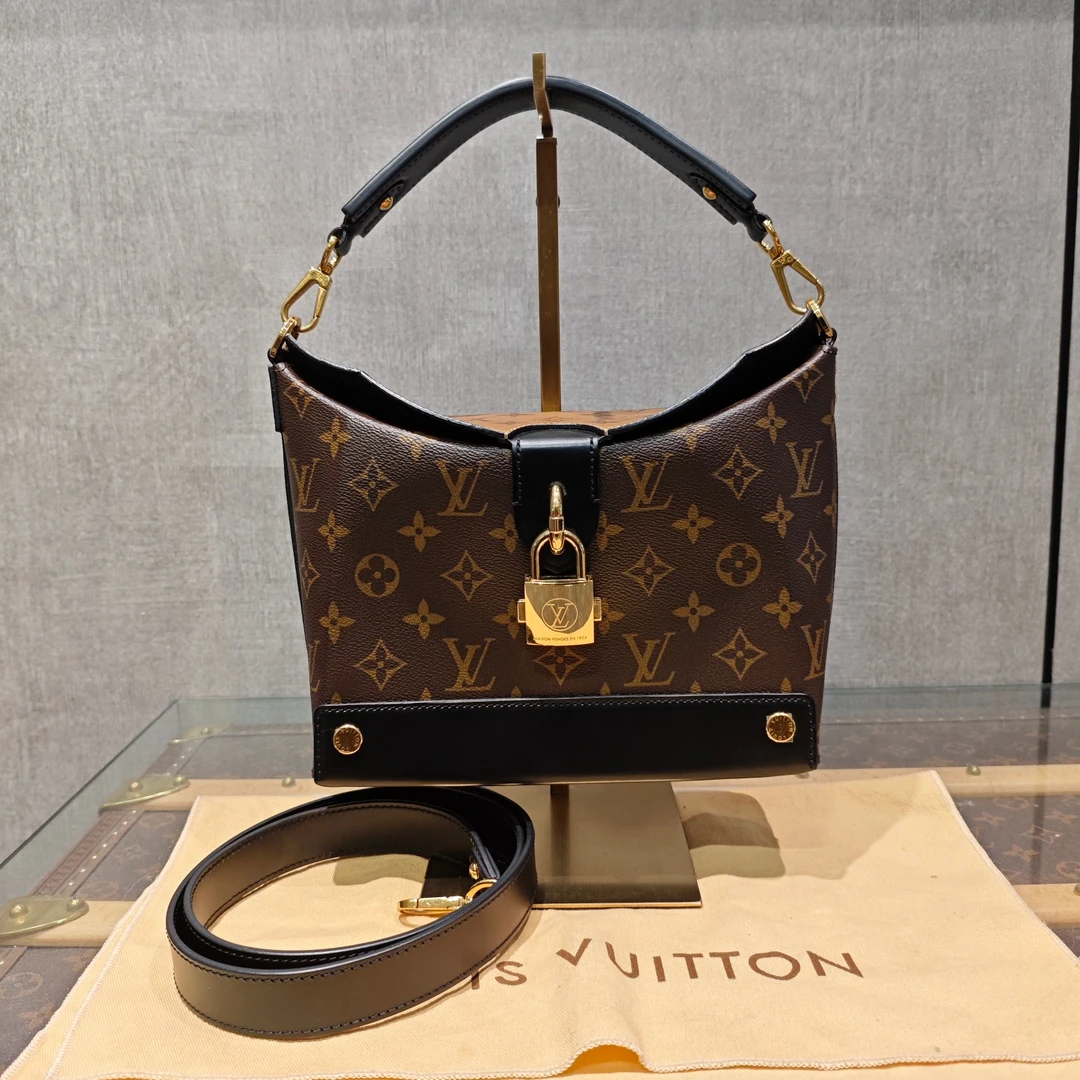 95新 LouisVuitton/路易威登 限量款Bento Box老花盒子包 16202