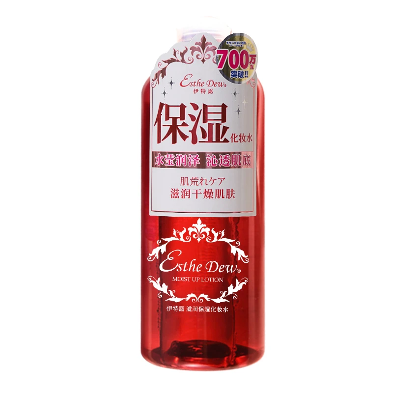 日本esthe dew伊特露樱桃水500ml滋润毛孔湿敷水爽肤保湿化妆补水
