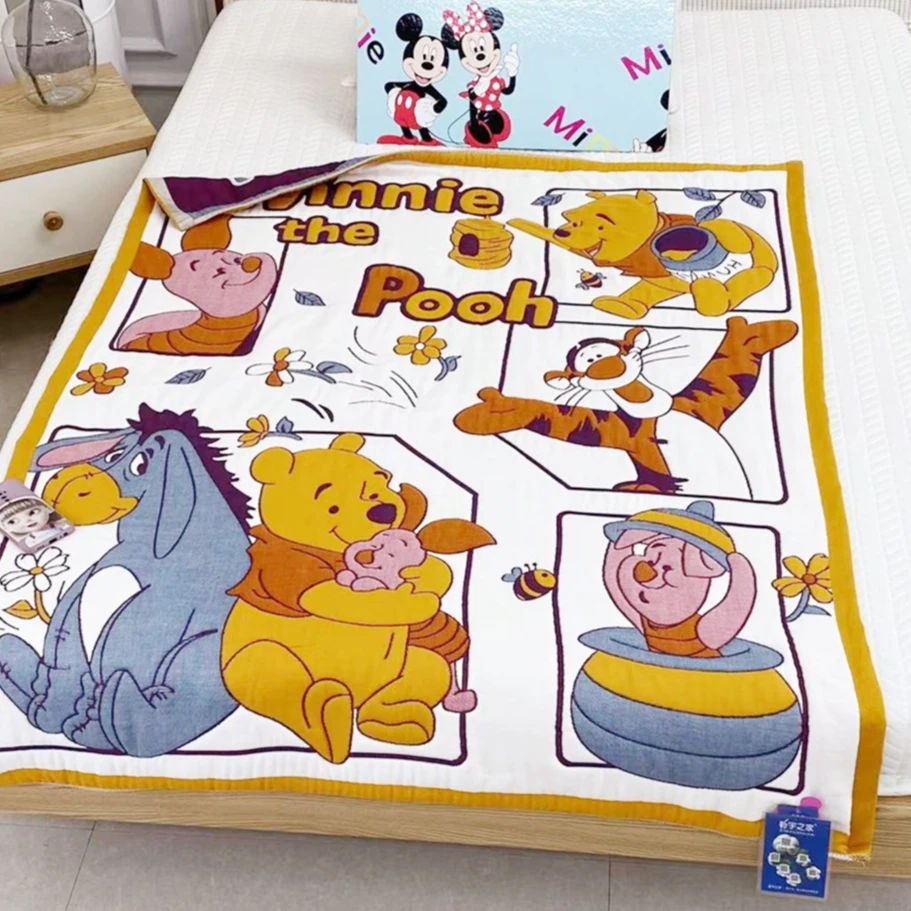 【温暖居家】面包被120x150cm-黄熊派对