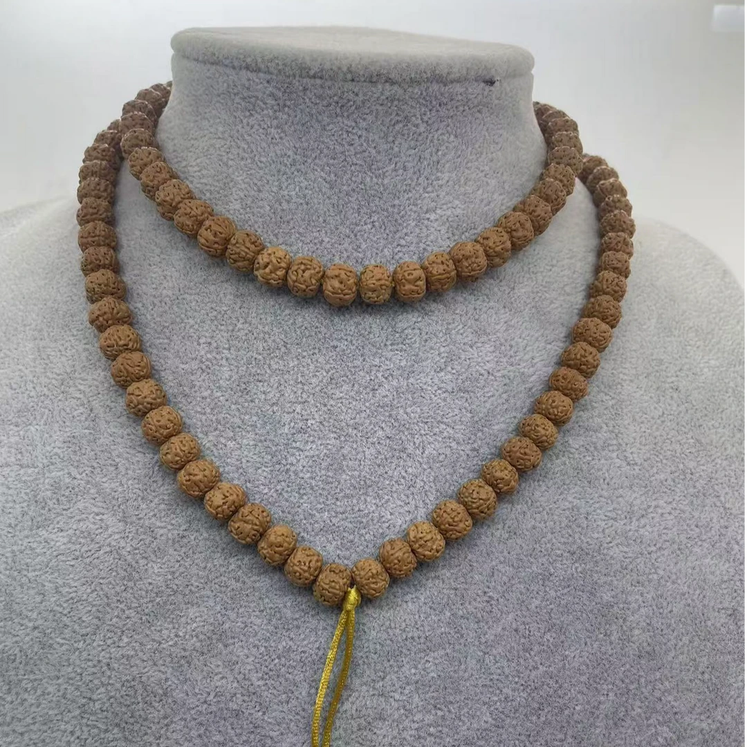 H398树王爆满肉小金刚菩提籽长串卡0.8-0.9