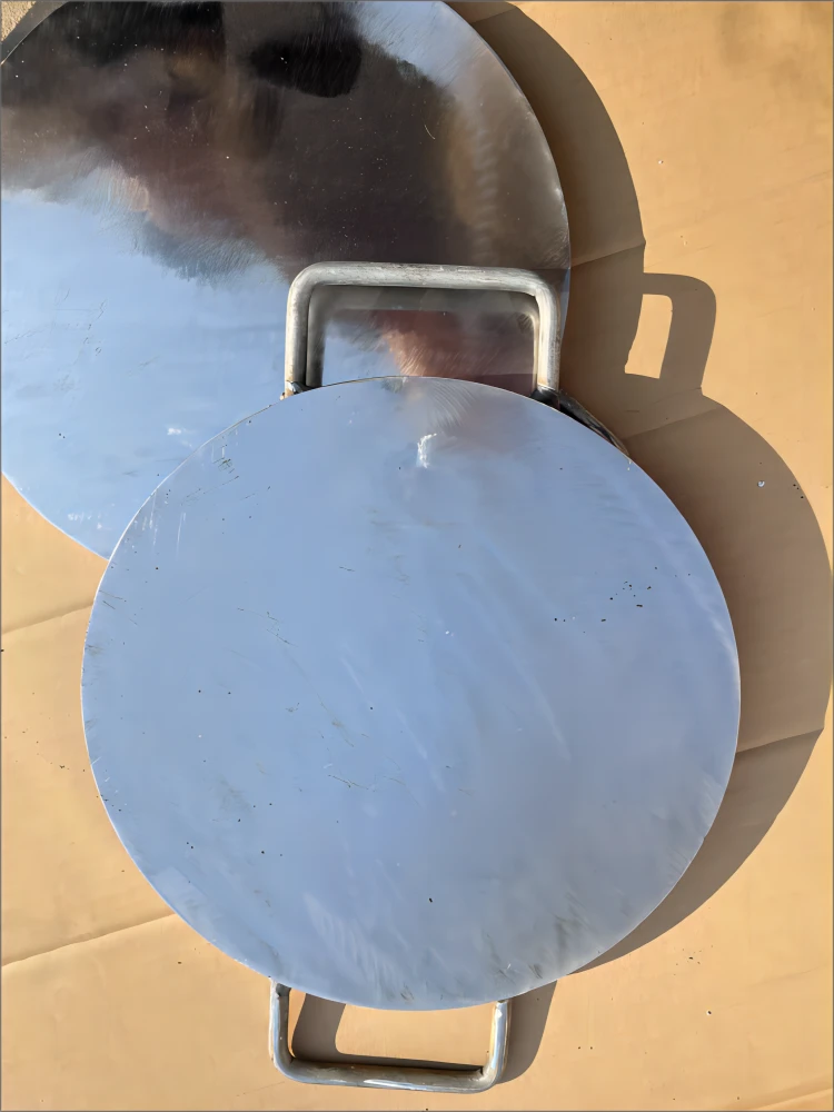 单饼，手工春卷皮专用【丝娃娃皮锅】圆径35厘米  2厘米加厚款