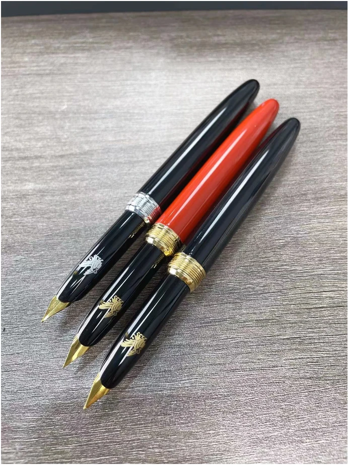 艾佳特惠浮力礼赞931A飞机一体尖停产钢笔老式挤捏上墨墨水笔