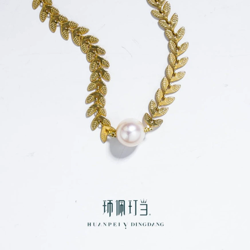 铜合金项链  【异象专享·现】环佩玎当麦穗项链