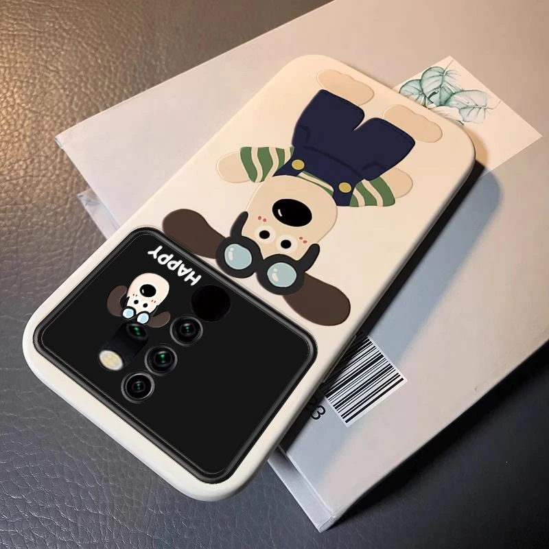 适用红米note8pro手机壳M1906G7E全包创意彩绘防摔高级个性掌门狗
