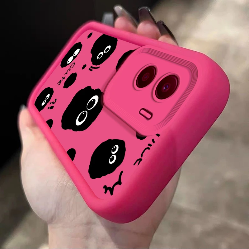 适用荣耀x50i手机壳CRT-AN00女款防摔彩绘个性创意全包潮满屏煤球