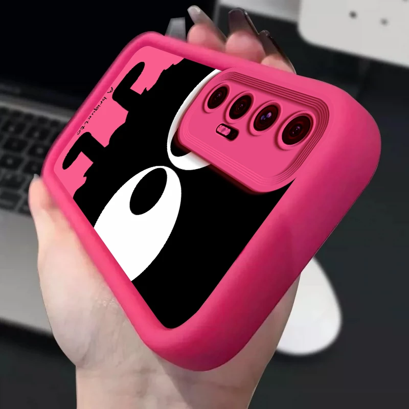 适用小米10S手机壳M2102J2SC女款创意个性彩绘高级全包男大眼煤球