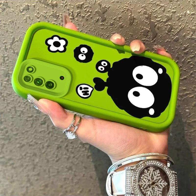 适用荣耀X10手机壳TEL-AN00创意女款高级防摔彩绘全包潮平涂煤球