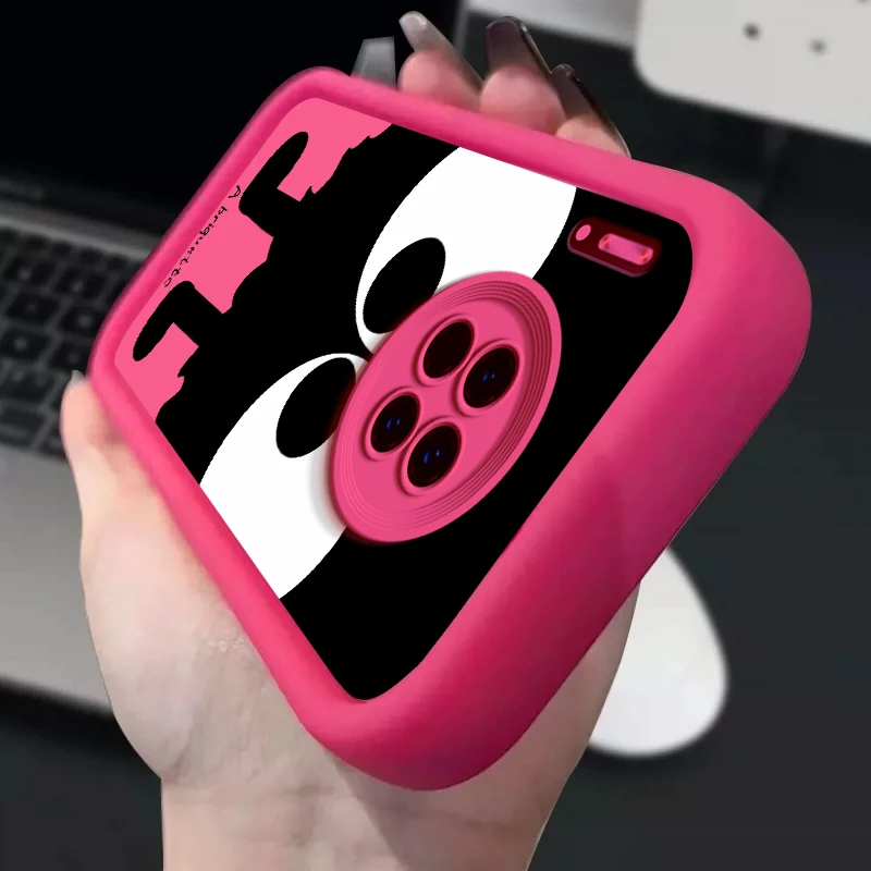 适用华为Mate30Pro手机壳LIO-AL00防摔全包高级彩绘个性大眼煤球