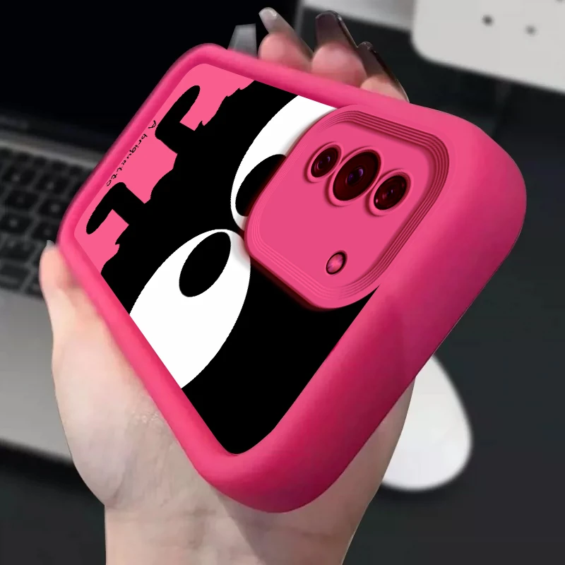 适用华为nova10手机壳NCO-AL00全包防摔个性高级彩绘女款大眼煤球